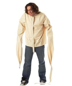 cream straight jacket