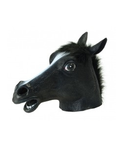 black beauty horse mask